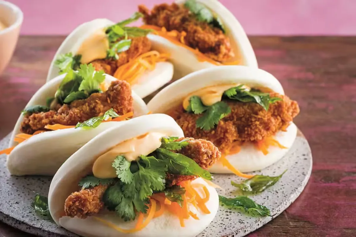 Bao de pui suculent, pregătit rapid și sănătos în airfryer