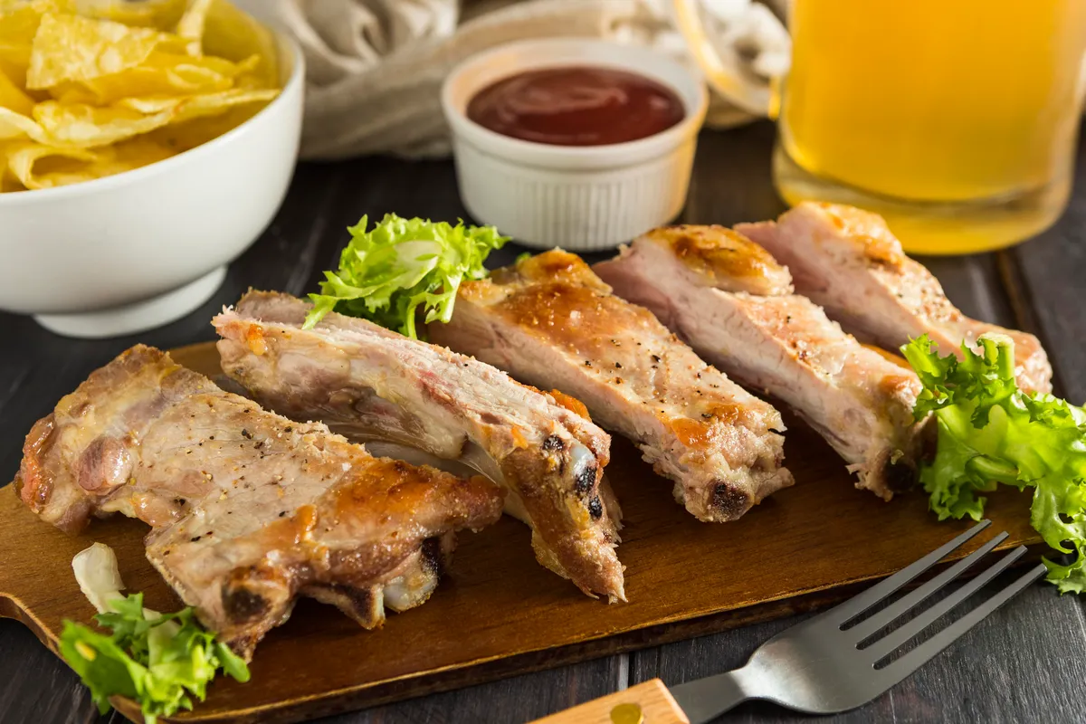 Coaste de porc crocante și savuroase la airfryer