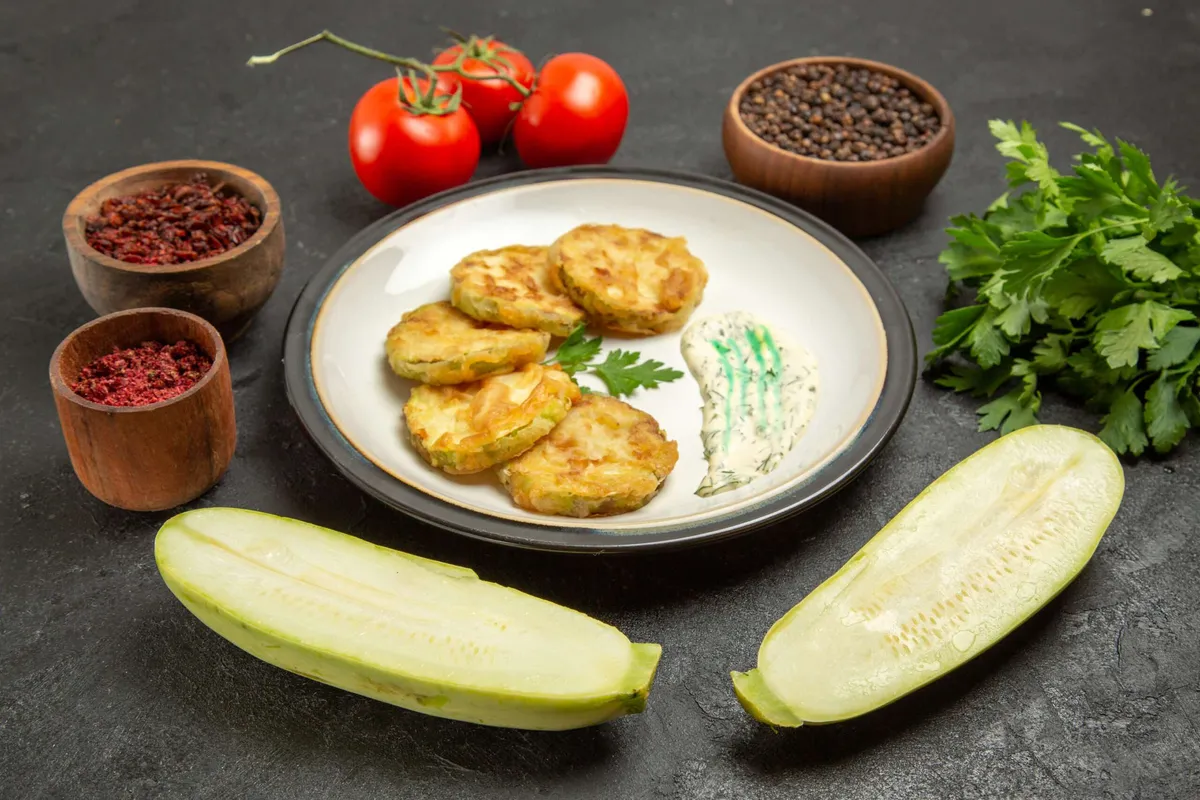 Dovlecei pane crocanți preparați rapid la airfryer