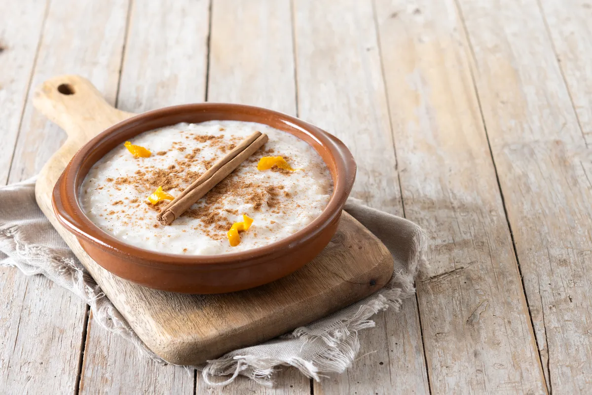 Pudding de orez cu scorțișoară