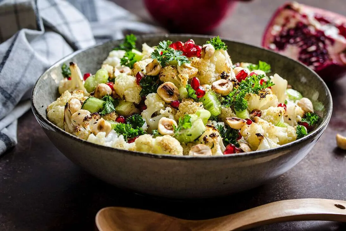 Salată crocantă de legume la Airfryer