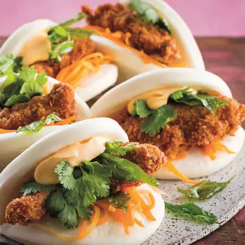 Bao de pui suculent, pregătit rapid și sănătos în airfryer