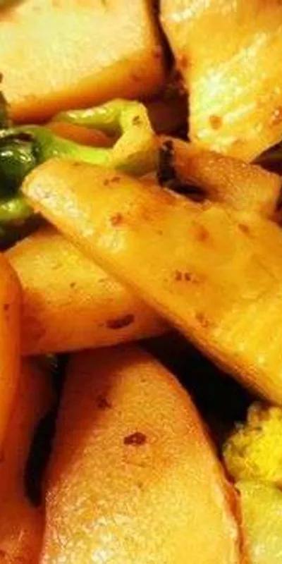 Rețetă de post cu cartofi dulci și broccoli la Airfryer