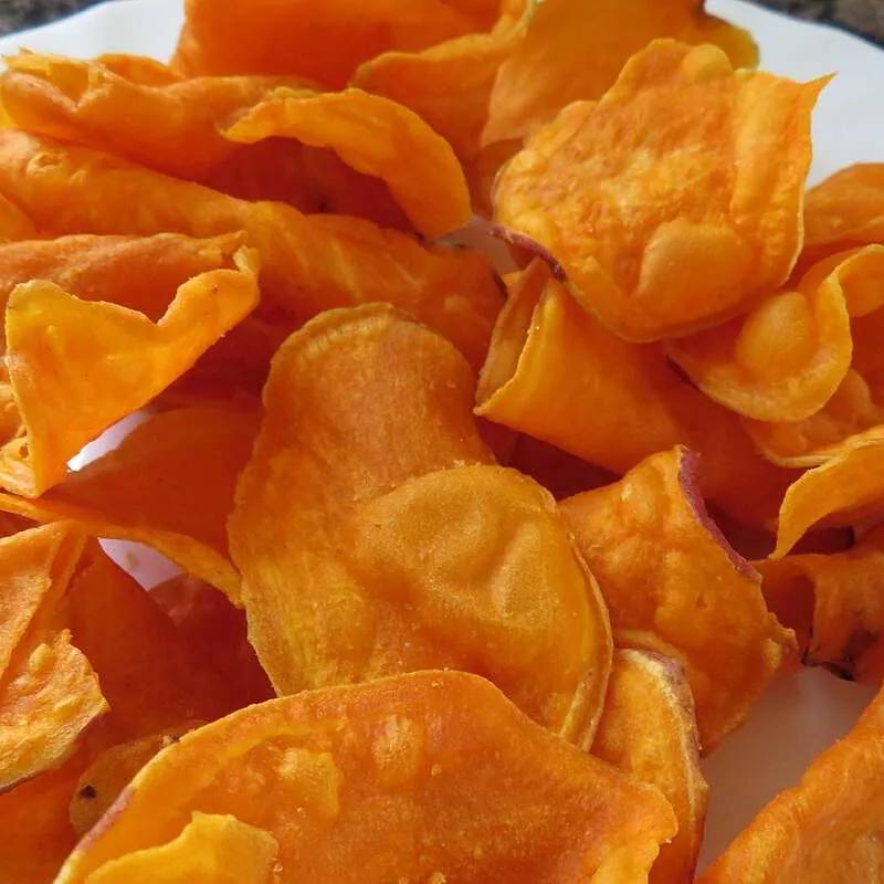 Chipsuri de morcov cu condimente la airfryer