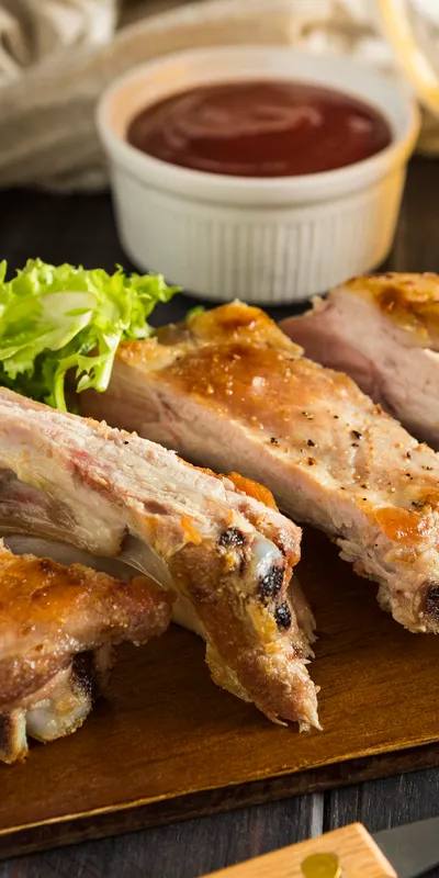 Coaste de porc la airfryer, crocante și suculente