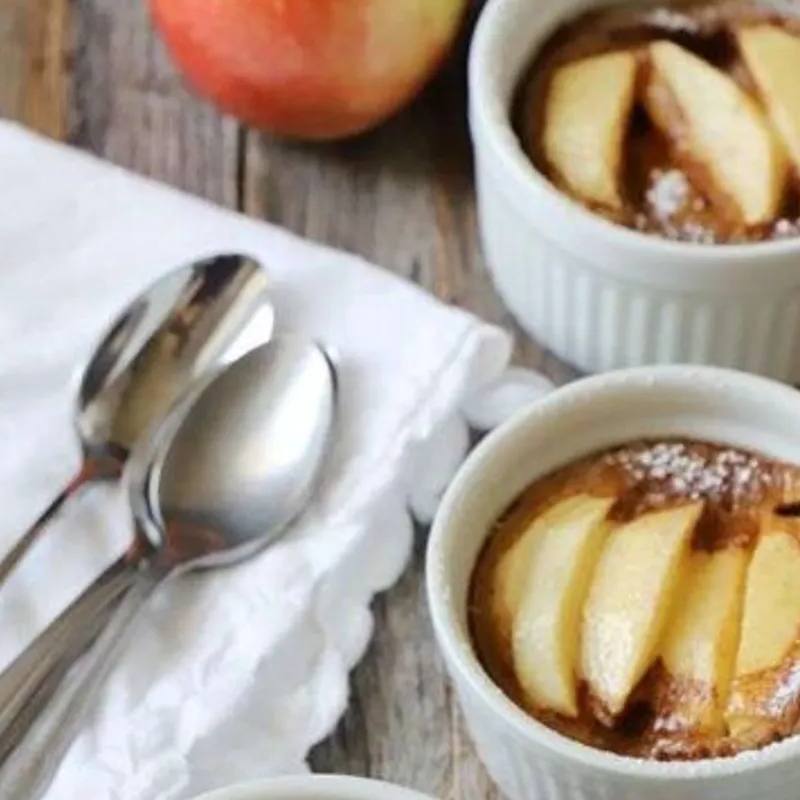 Desert cu mere și scorțișoară la Airfryer