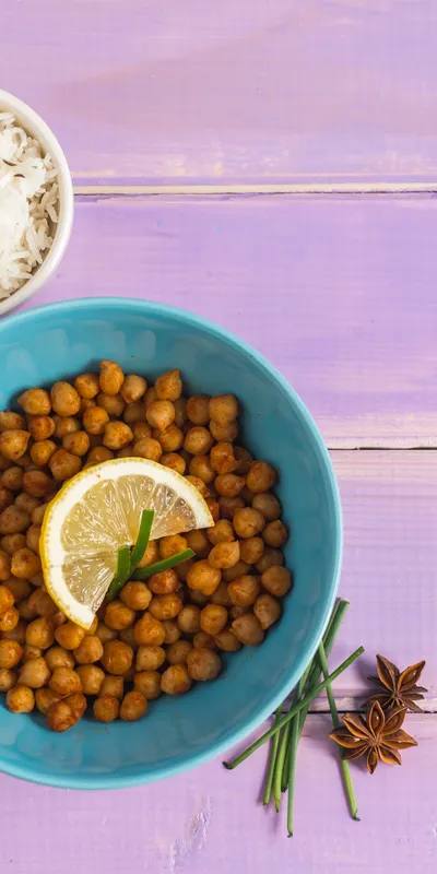 Năut crocant cu boia afumată la Airfryer