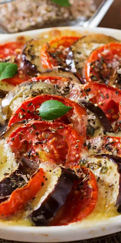 Ratatouille cu legume proaspete la cuptor