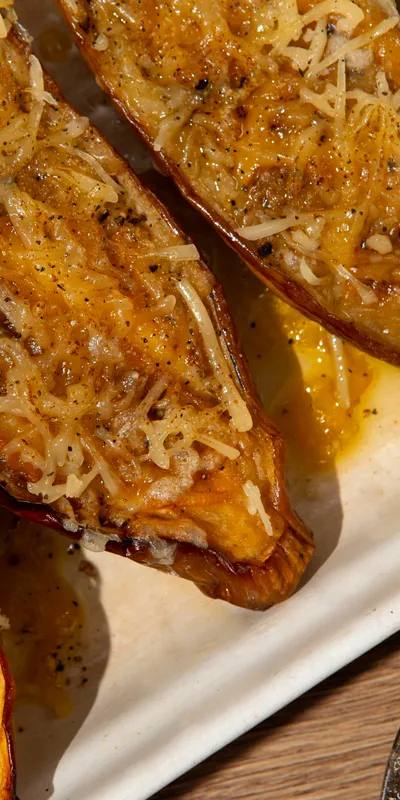 Vinete gratinate cu parmezan la air fryer